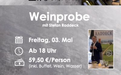 Weinprobe mit Winzer Stefan Raddeck
